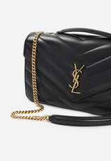 Medium Loulou Shoulder Bag in Matelassé Leather