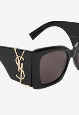 Blaze Oversized Cat-Eye Sunglasses