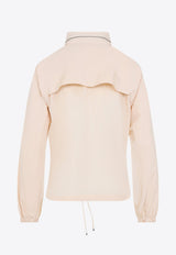 B Shield Plaque Zip-Up Jacket