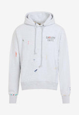 Paint Logo Hooded Sweatshirt