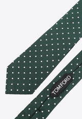Polka Dots Silk Tie