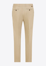 Tailored Straight-Leg Pants