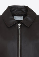 Viper Oversized Leather Jacket