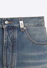 جينز بقَصة ساق مستقيمة