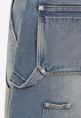 جينز بقَصة ساق واسعة