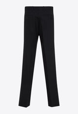 بنطال من الصوف بقَصة ساق مُستقيمة