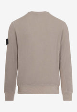 Logo-Patched Crewneck Sweater