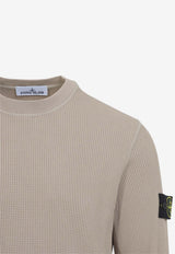 Logo-Patched Crewneck Sweater