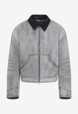 Zip-Up Bomber Jacket