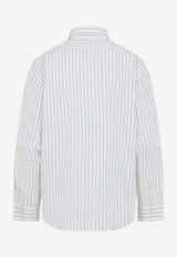 Logo-Embroidered Buttoned Shirt