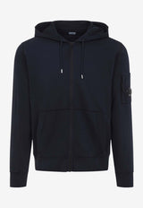 Zip-Up Lens Hooded Sweatshirt