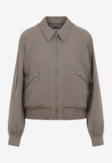 Wool Zip-Up Jacket