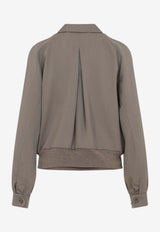 Wool Zip-Up Jacket