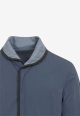 Reversible Zip-Up Water-Repellent Jacket
