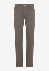 Meribel Mid-Rise Slim Jeans