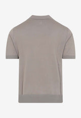 Ribbed Polo T-shirt
