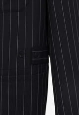 Chore Pinstripe Wool-Blend Jacket