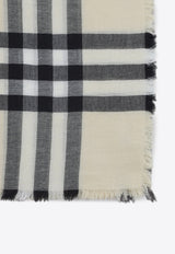 Vintage Check Wool Scarf