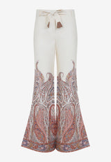 Rhiannon Paisley Flared Pants