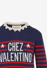 Logo Striped Sweater