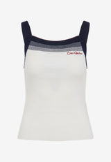 Sleeveless Knit Wool Top