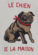 Le Chien de la Maison Jacquard Wool Sweater