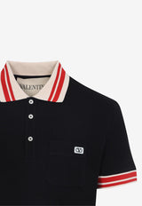 VLogo Patch Polo T-shirt