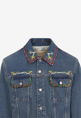 Embroidered Denim Jacket