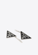 Triangle Logo Hair Pins