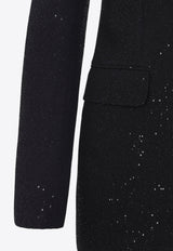 Single-Breasted Wool Blazer