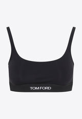 Logo Waistband Sports Bra
