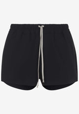 Elastic-Waist Swim Shorts