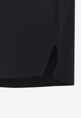 Elastic-Waist Swim Shorts