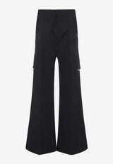 Cargo Belas Flared-Leg Pants