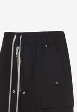 Cargo Belas Flared-Leg Pants
