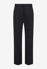 Geth Low-Rise Jeans with Crease