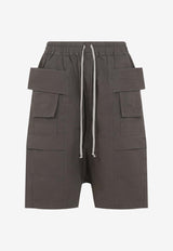 Creatch Elastic-Waist Cargo Shorts