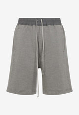 Bermuda Elastic-Waist Shorts