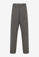 Drop Checkered Tailored Pants