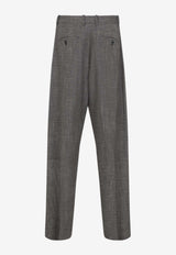 Drop Checkered Tailored Pants