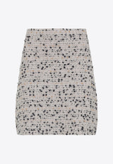 Bouclé Mini Skirt