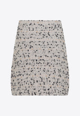 Bouclé Mini Skirt