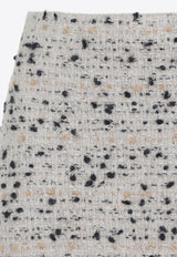 Bouclé Mini Skirt