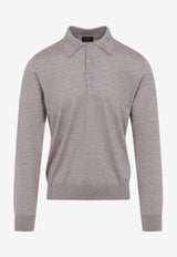 Cashmere Polo Sweater