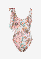 Floral One-Piece Swimsuit