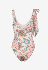Floral One-Piece Swimsuit