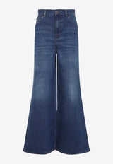 High-Rise Flared Jeans
