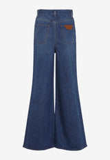 High-Rise Flared Jeans