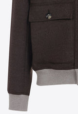 Wool Bomber Jacket