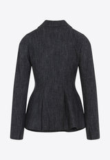 Wool-Blend Blazer